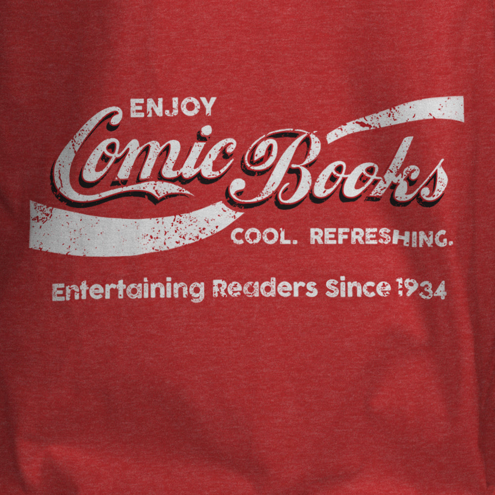 ENJOY COMIC BOOKS Short Sleeve T-SHIRT
