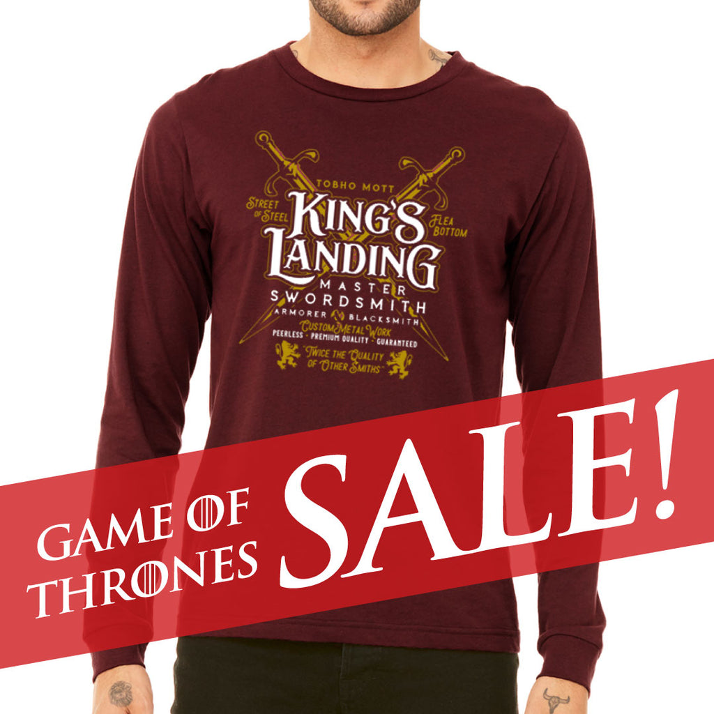 KING'S LANDING SWORDSMITH Long Sleeve T-SHIRT