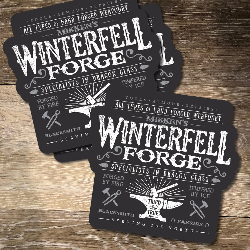 WINTERFELL FORGE DECAL